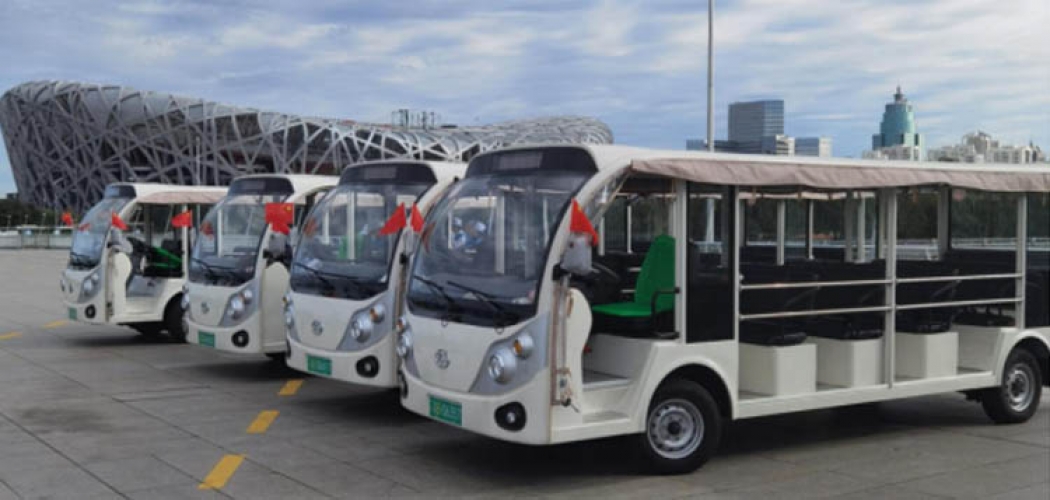 北京·鳥(niǎo)巢18輛23座電動(dòng)觀光車