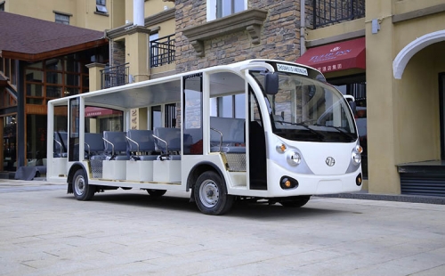 電動觀光車相對燃油觀光車有什么好處？